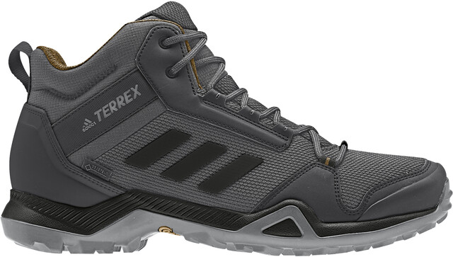 adidas TERREX AX3 Mid Gore-Tex Scarpe da trekking Impermeabile Uomo, grey  five/core black/mesa su Addnature.it